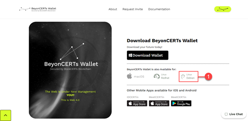 Download BeyonCerts Wallet