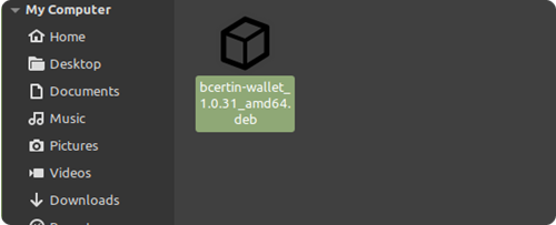 Linux bcert wallet